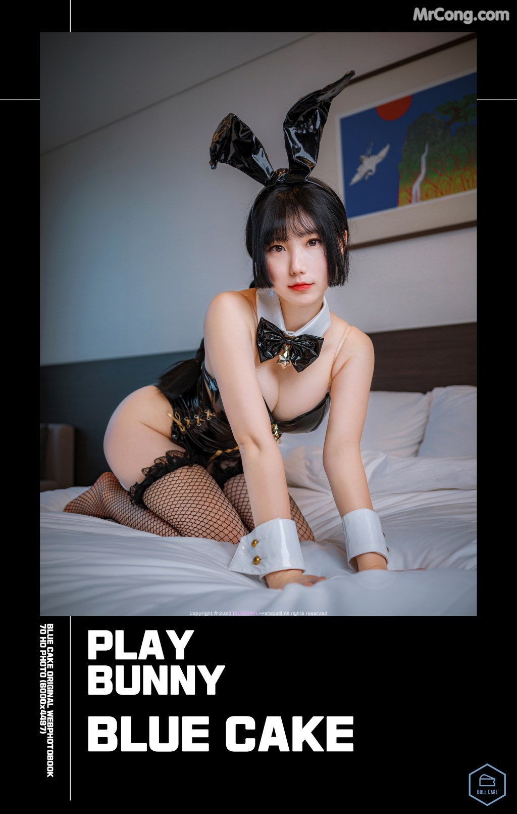 [BLUECAKE] Jamong (자몽): Play Bunny (71 photos)