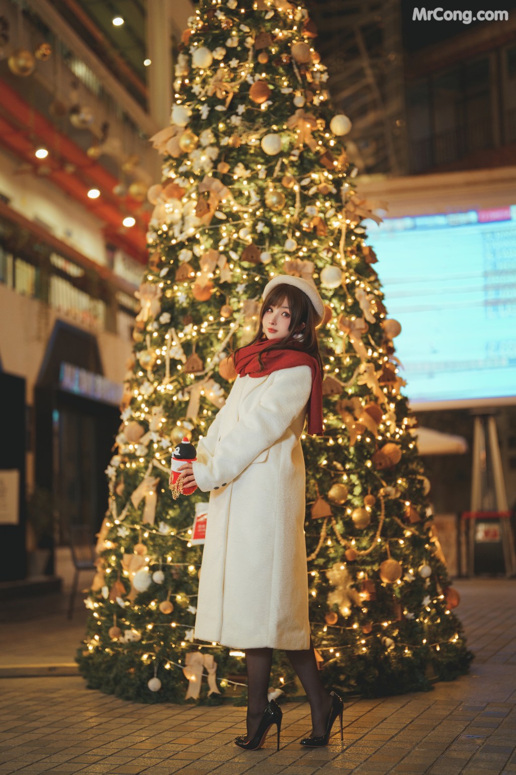 Coser@rioko凉凉子 Vol.082: 圣诞麋鹿套装 (50 photos )