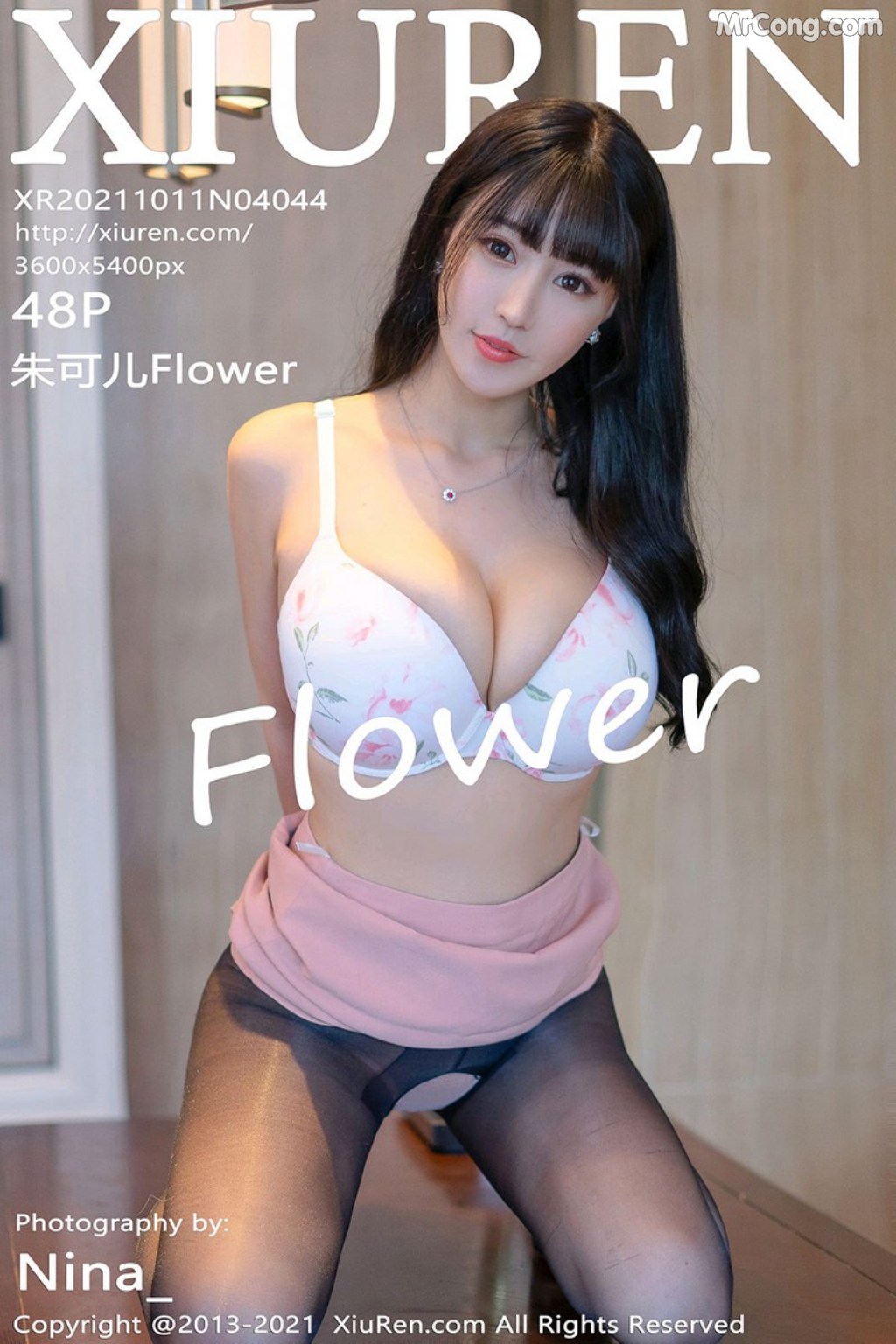 XIUREN No.4044: Zhu Ke Er (朱可儿Flower) (49 photos)