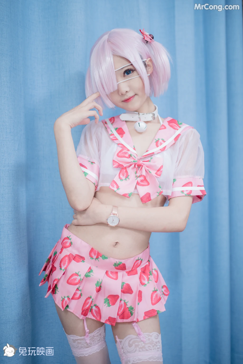 Cosplay@兔玩映画 Vol.016: 草莓裙 (42 photos) photo 1-0